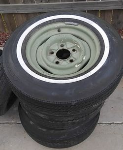 Old 5 lug Ford rims