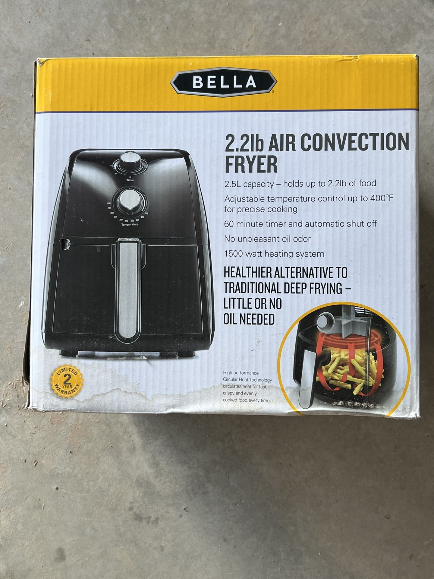 New Bella Air Fryer