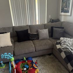 Gray  Sectional 