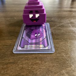 McDonald’s x Minecraft Grimace Egg W/ Unused Code Card