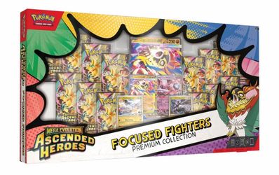 Pokémon Ascended Heroes Focused Fighters Premium Collection Box Sam’s Club