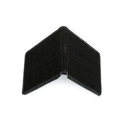 Brand New JDM XL Bride Black Custom Stitched Racing Fabric Bifold Wallet Leather Gradate Men