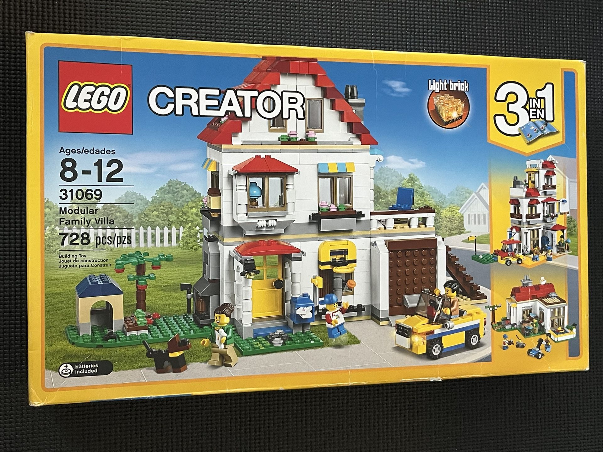 Lego Creator Modular Family Villa 3 In 1 Set 31069