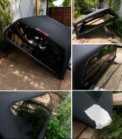 shell/topper that fits a 2008–2013 Toyota Tundra.