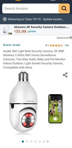 Lightbulb Camera
