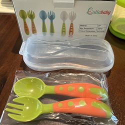 Training Fork Spoon Set Brand New