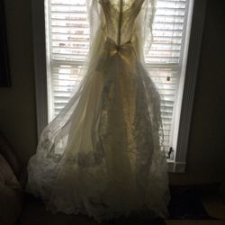 Hand-stitched Wedding Dress