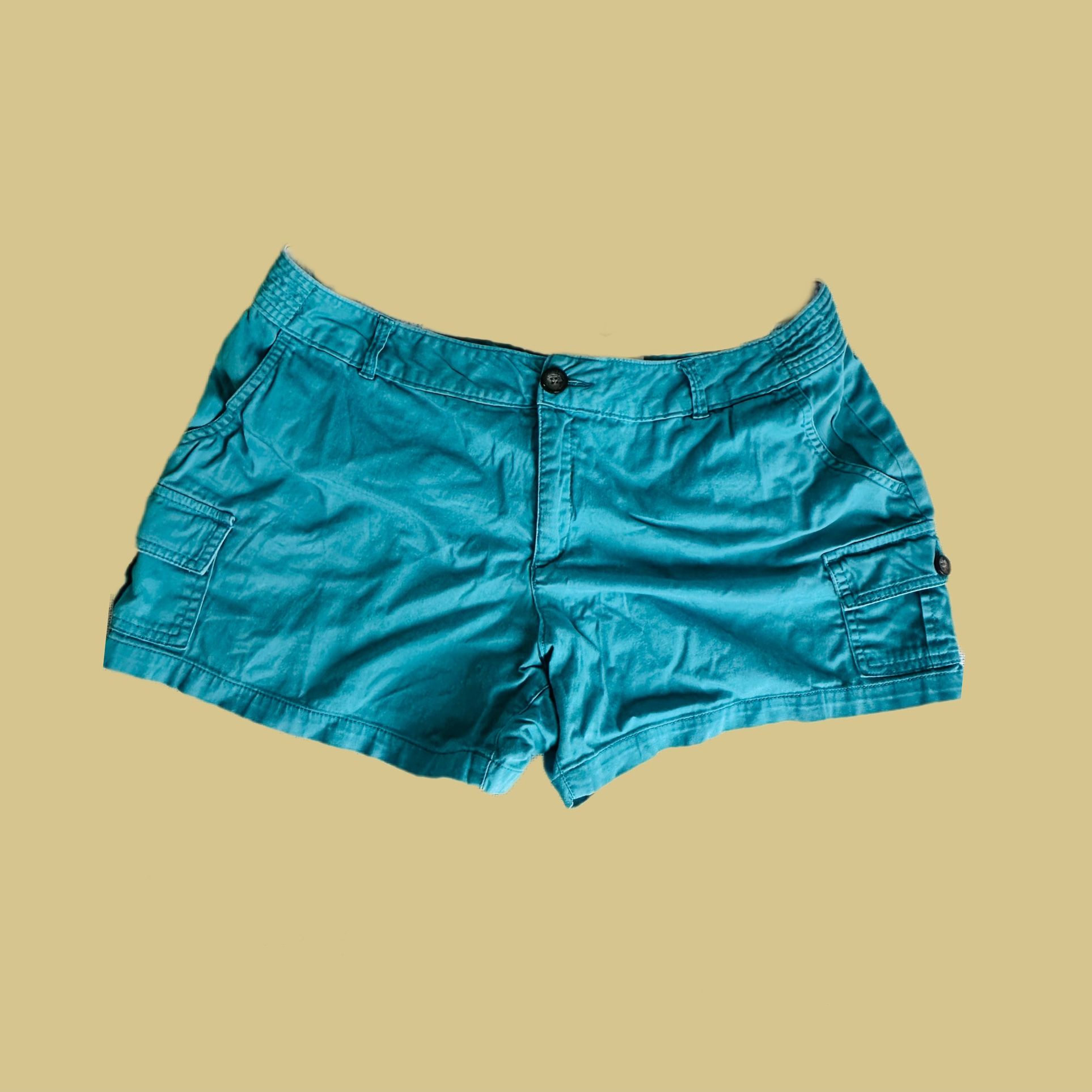 Dockers Teal Women's Cargo Shorts