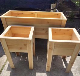 Custom Cedar Planters