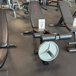 MARCY SB-350 - Adjustable Bench With Leg Extension – 600 Pound Weight Capacity