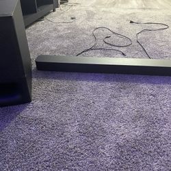 Sound Bar And Subwoofer 