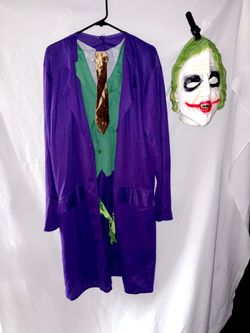 The Dark Knight Joker Costume with Mask