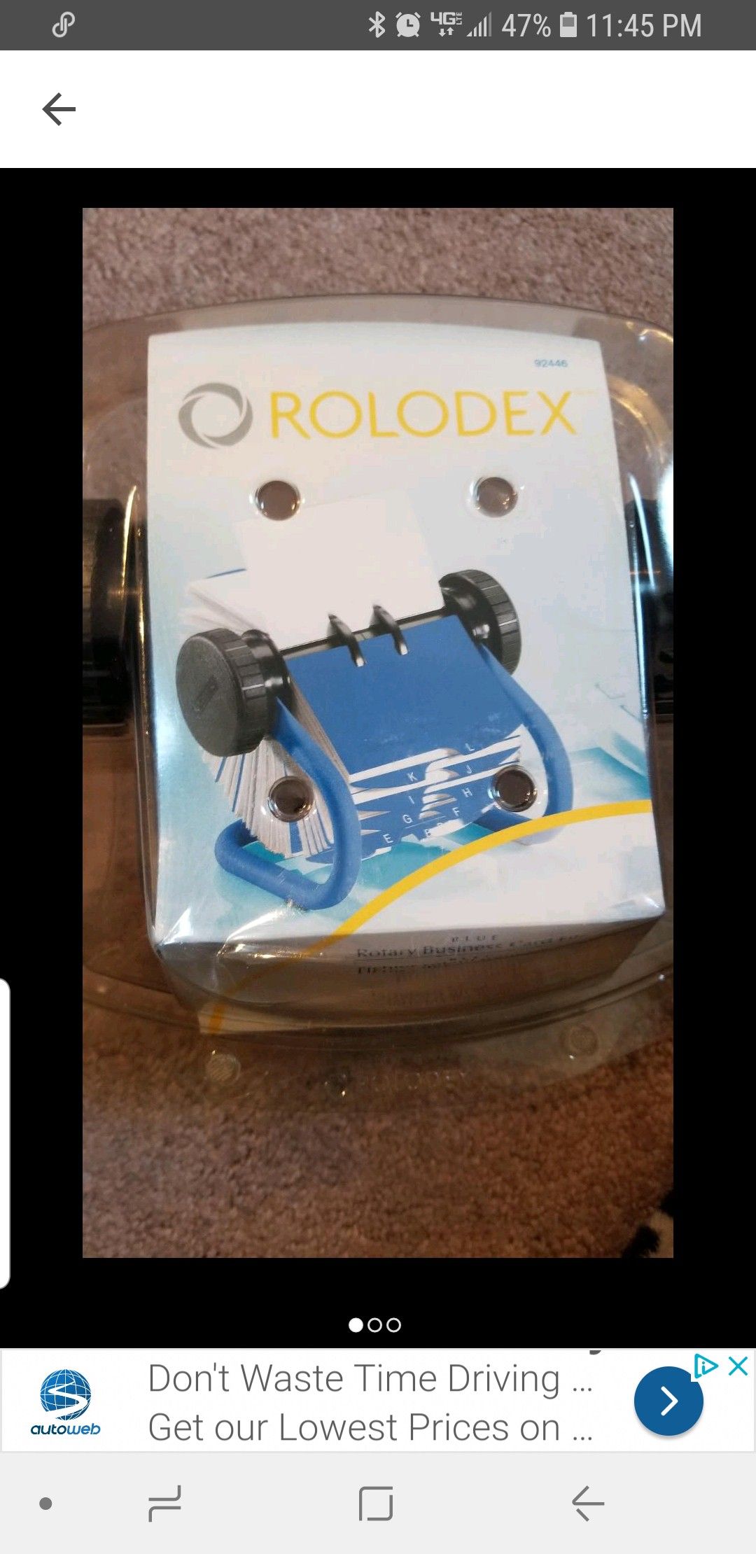 New rolodex