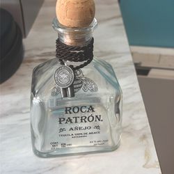 roca patron empty bottle for decoration collector