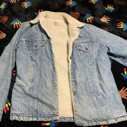 Levi Sherpa Denim Jacket