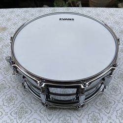 Ludwig Supraphonic LM402 6.5 x 14 in. Snare Drum Chrome Made in USA
