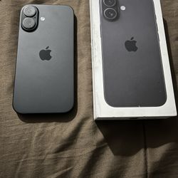 New iPhone 16 Black 