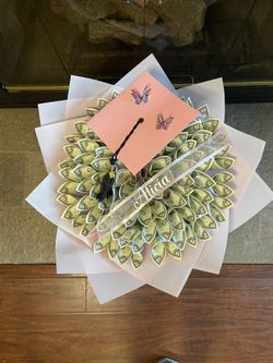 Grad money bouquet 