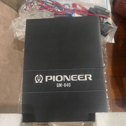 Four Channel Pioneer Amplifier
