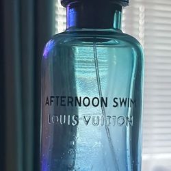 Empty cologne bottle