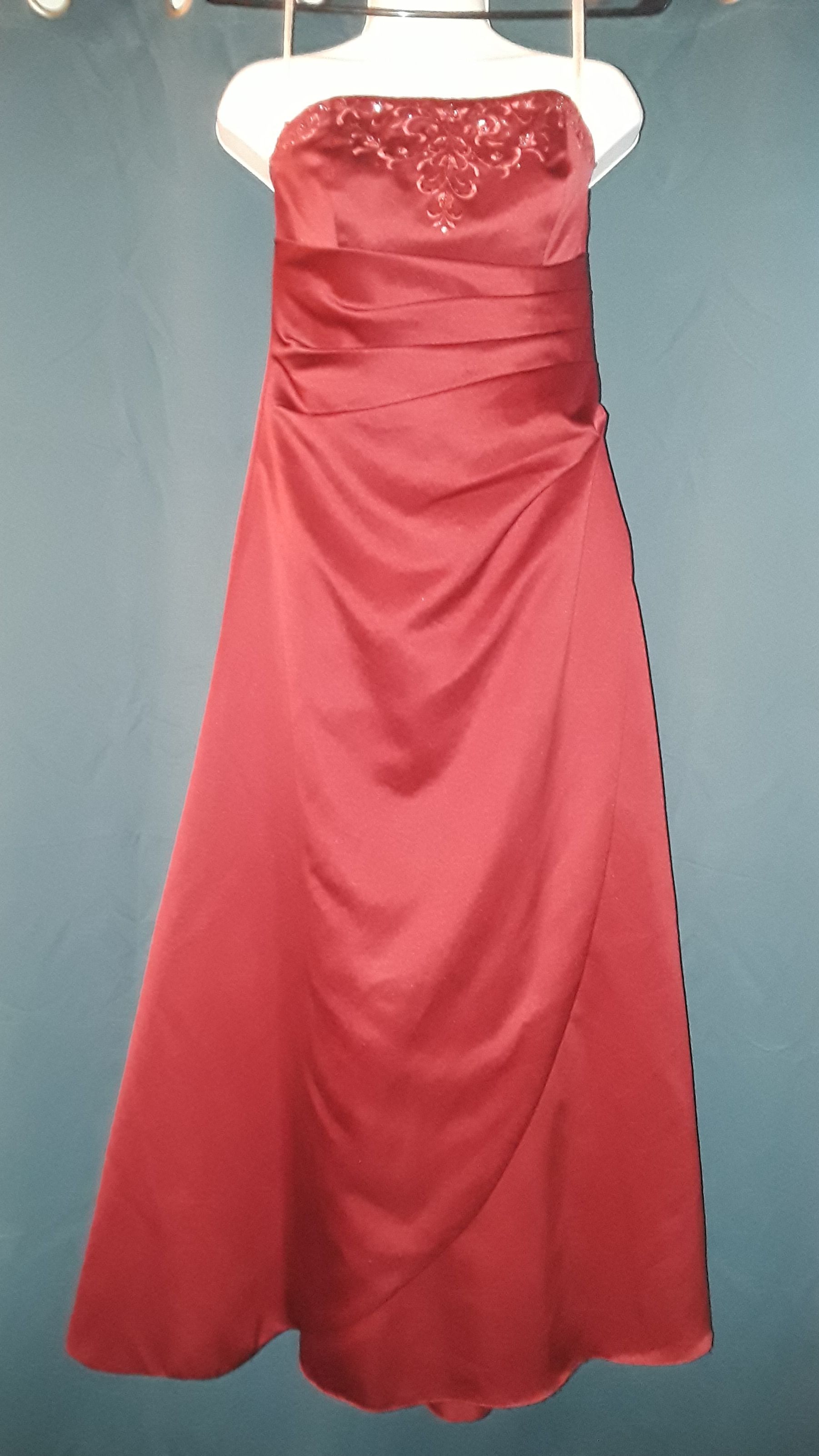 Maroon / red Prom Dress size 4