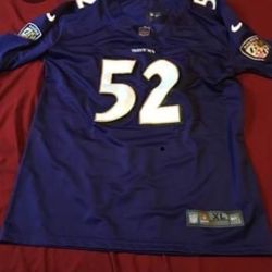 Ray Lewis Ravens Jersey Size XL