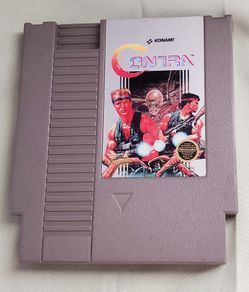 Contra (Nintendo Entertainment System, 1988) Authentic Cartridge Only!