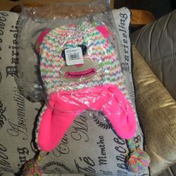 Toddler Beanie With Gloves