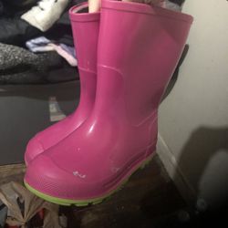 Rain Boots Pink 