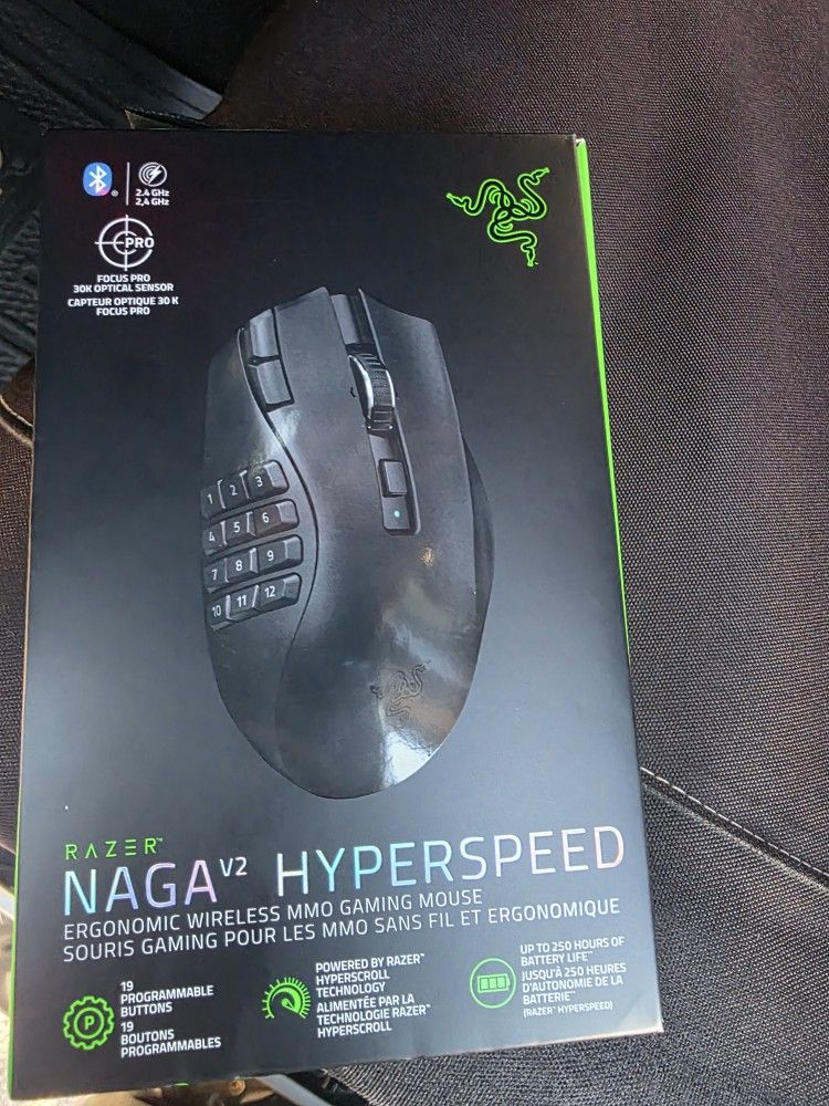 Razer Naga V2 Hiperspeed 