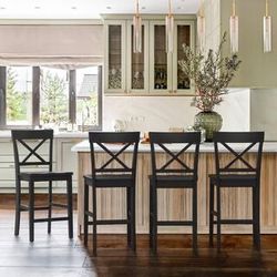 Counter Height Bar Stools Set of 4