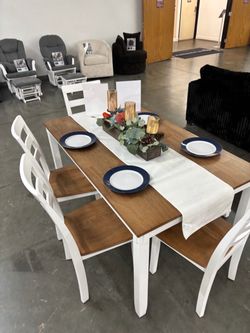 Dining table set