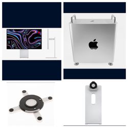 INSANE Apple Mac Pro With TWO 32’ Displays!  Studio Package