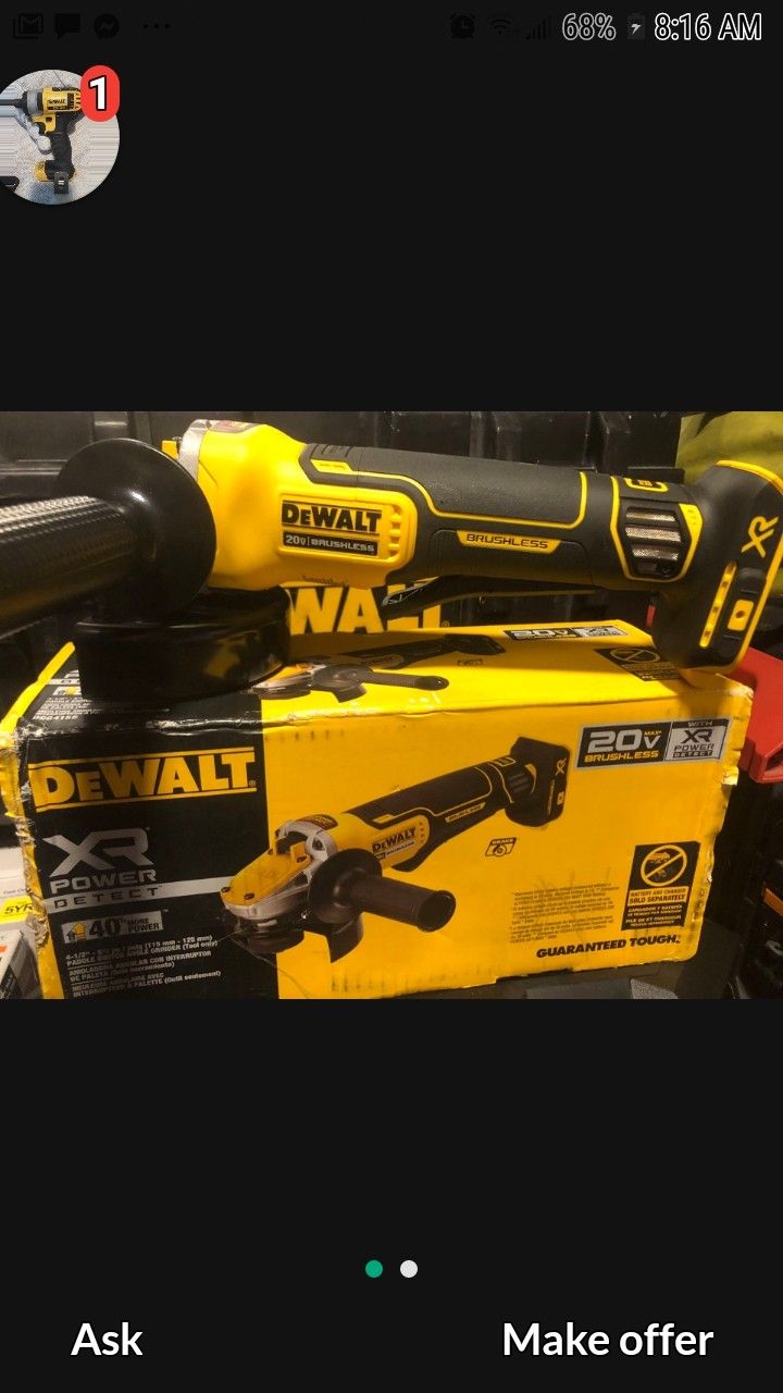 Dewalt Grinder