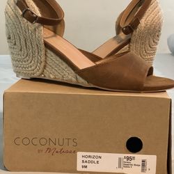New never worn Suede Espadrille Sandals 