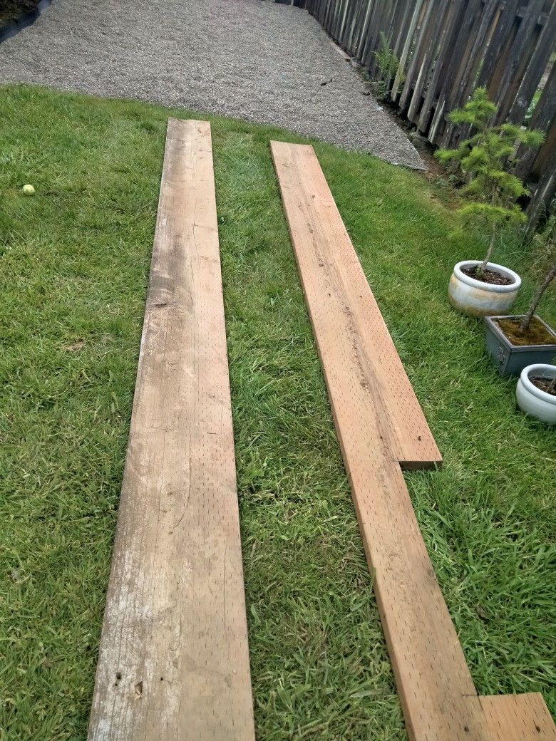 Treated Used Lumber