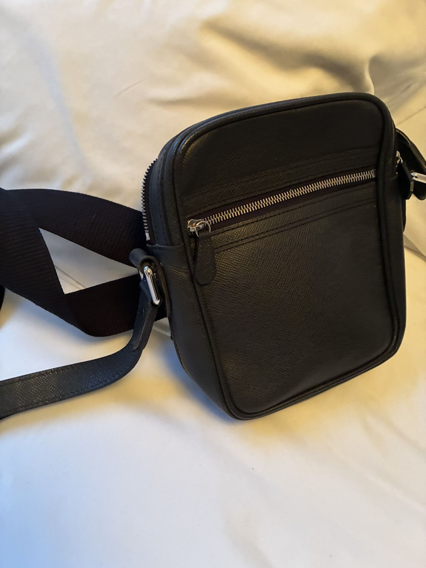 Louis Vuitton Taiga Dimitri Ardoise Crossbody