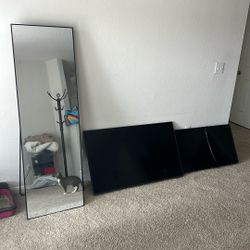 2 TVs And Mirror 