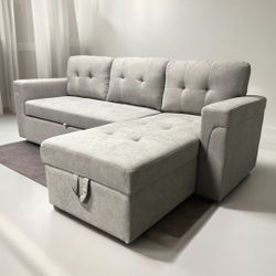 COUCH SECTIONAL SOFA SLEEPER | Brand New in-box  🚛 DELIVERY AVAILABLE 