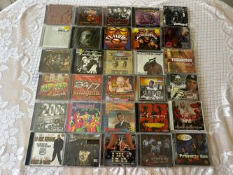 30 CD Lot Reggaeton HipHop Rap Spanish Rock & Punk