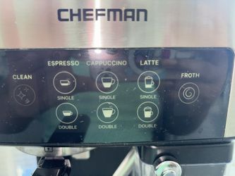 CHEFMAN Espresso, Cappuccino, Latte Machine