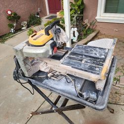 Dewalt Tile Saw With Stand