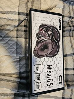 (BRAND NEW) 6.5" CT Sounds meso 2 way coaxial speakers