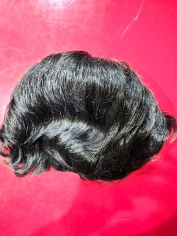 Modacrylic wig classic short cut, high-grade synthetic made that mimic the look, movement, and feel of natural human hair. Quality from Japan. New in