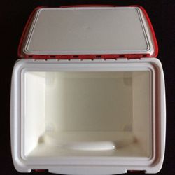 Mini cooler w/am/fm radio,holds up to 6 cans