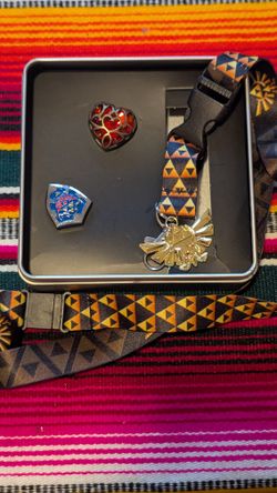 Legend of Zelda Pins and Lanyard - $30 OBO