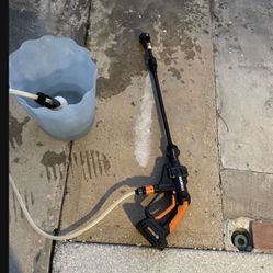 Paid $140  Worx 20V Power Share Hydroshot Portable Power Washer 