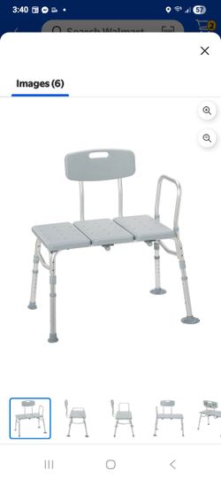 DRIVE Shower Chair, 400lb Limit