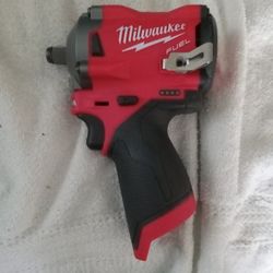 New M12 Half Inch Stubby Impact Tool Only