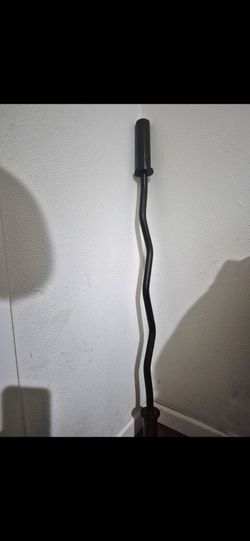Olympic curl bar